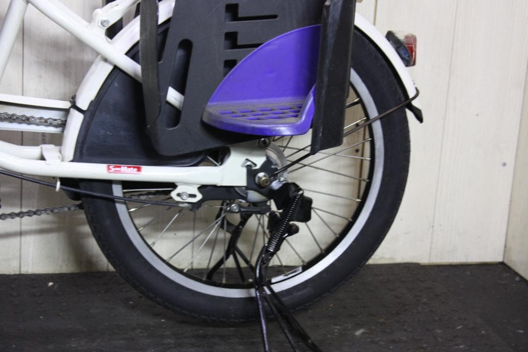 ブリヂストンbikke POLAR e BP0D37 20型 13.2AH 白