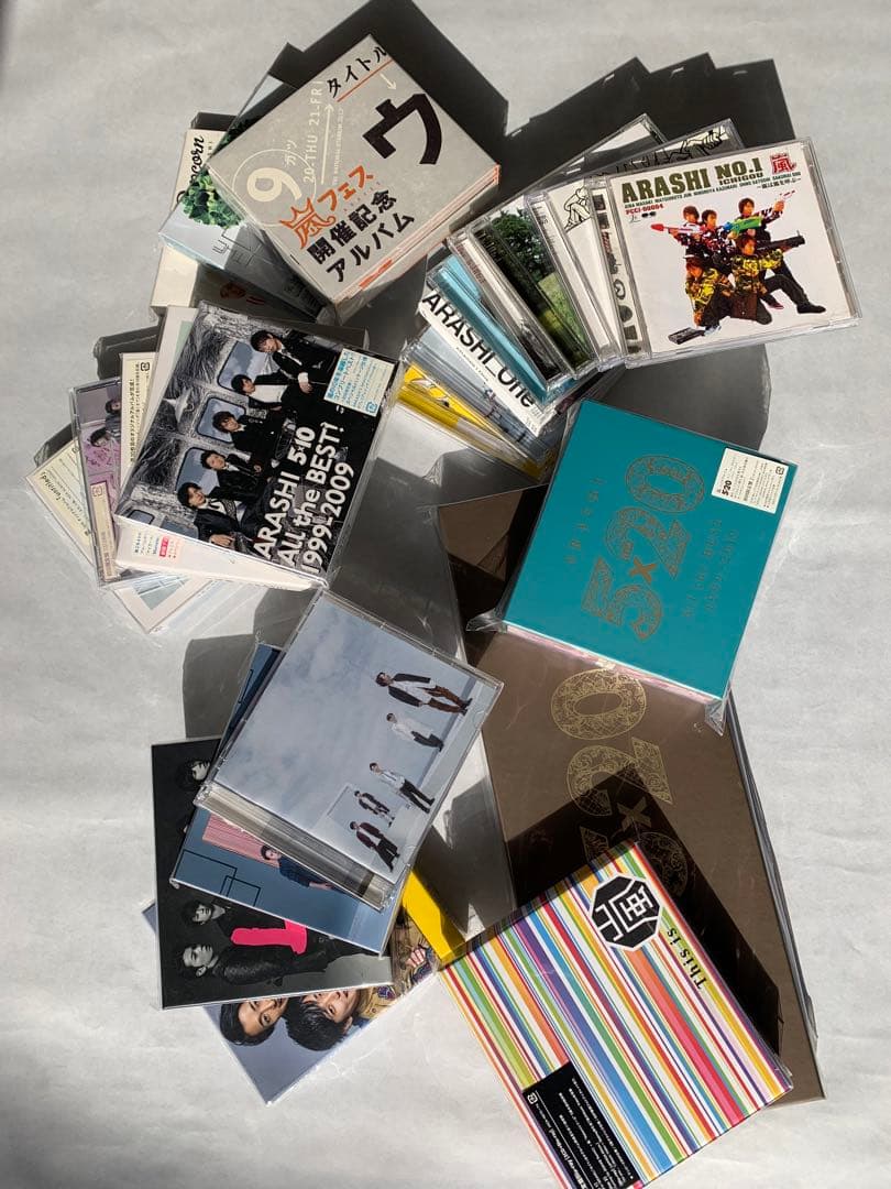 嵐 DVD Blu-ray CDアルバム シングル　　　　　　10周年サイン
