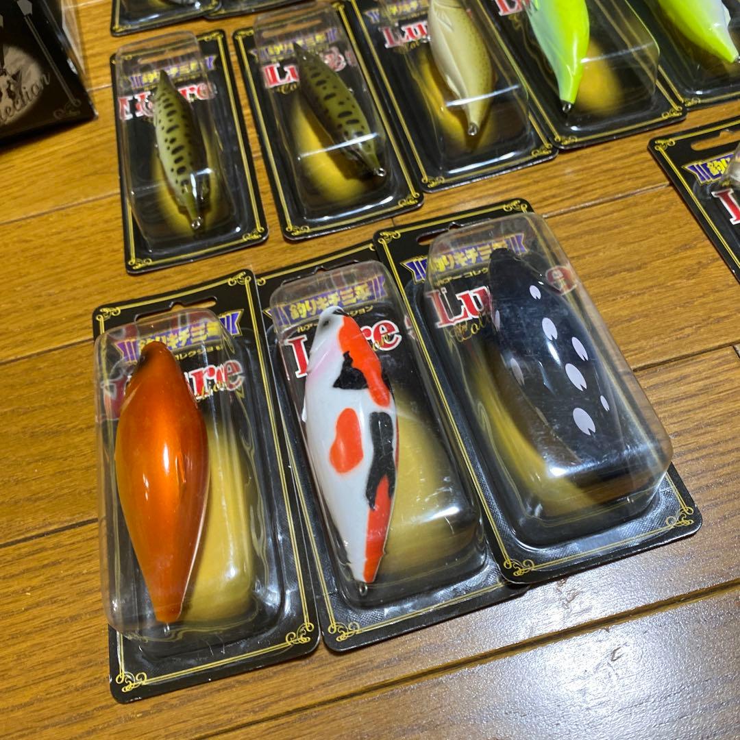 釣りキチ三平ルアーコレクション21個セット シークレット含ディーラーボックス付き