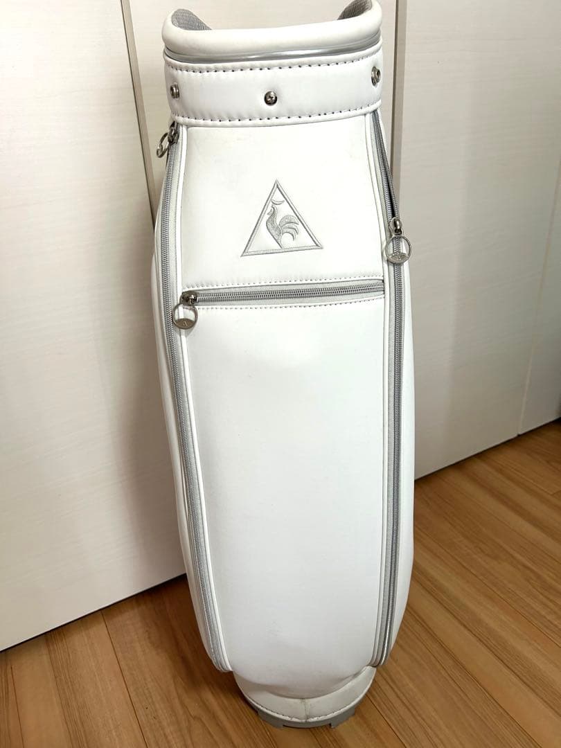 le coq sportif ゴルフバッグ ホワイト