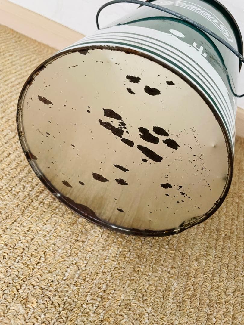 コカコーラ コールマン ペール　缶 緑 Coleman ノベルティ 非売品