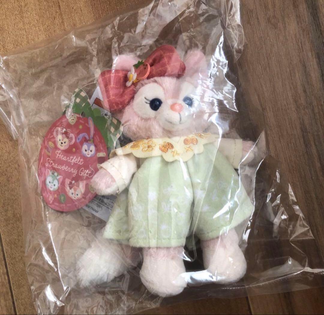 ダッフィー＆フレンズ ハートフェルト・ストロベリーギフトリーナベル ぬいバ