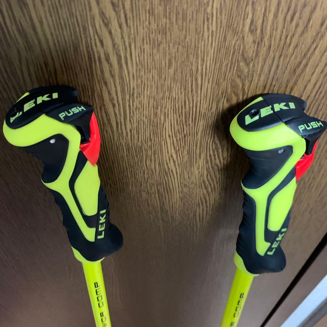 LEKI WC COMP スキー用ストック　117cm ＋sinano ストック