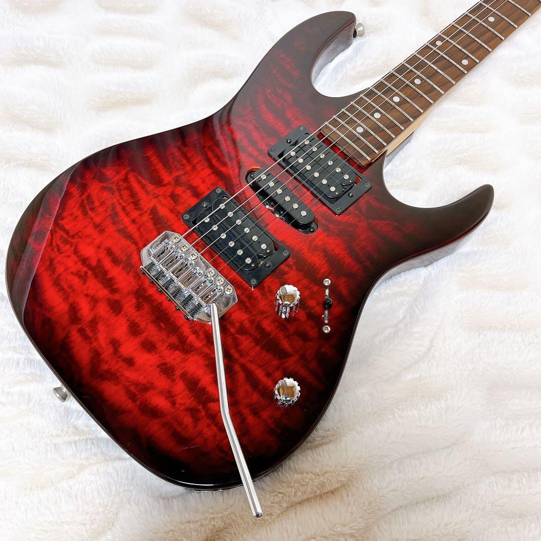Ibanez アイバニーズ GRX70QA ストラト レッド
