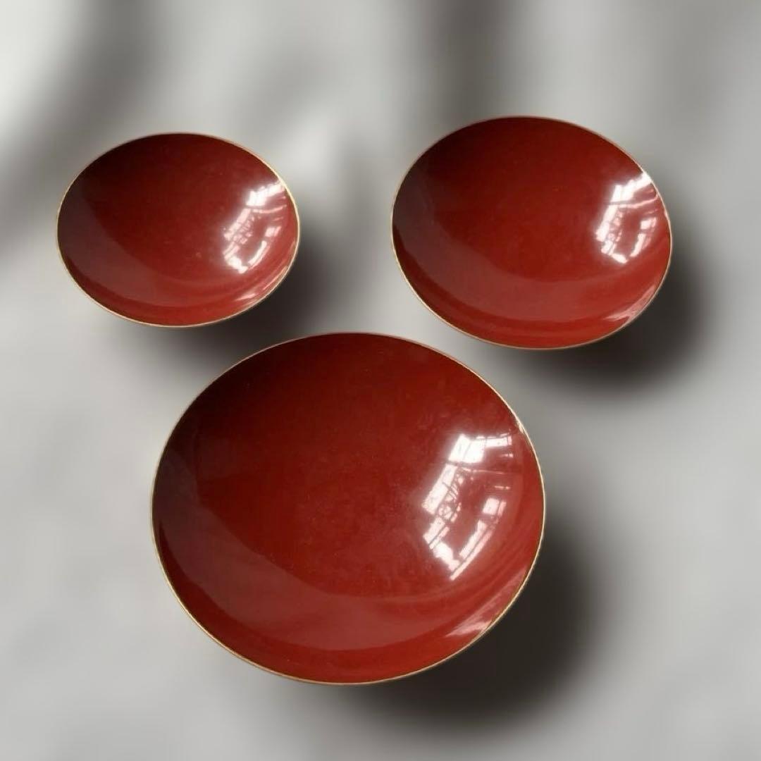 木屋 KUHEI HAYASHI漆器盃 住友 昭和12年 合併記念 3客 桐箱付