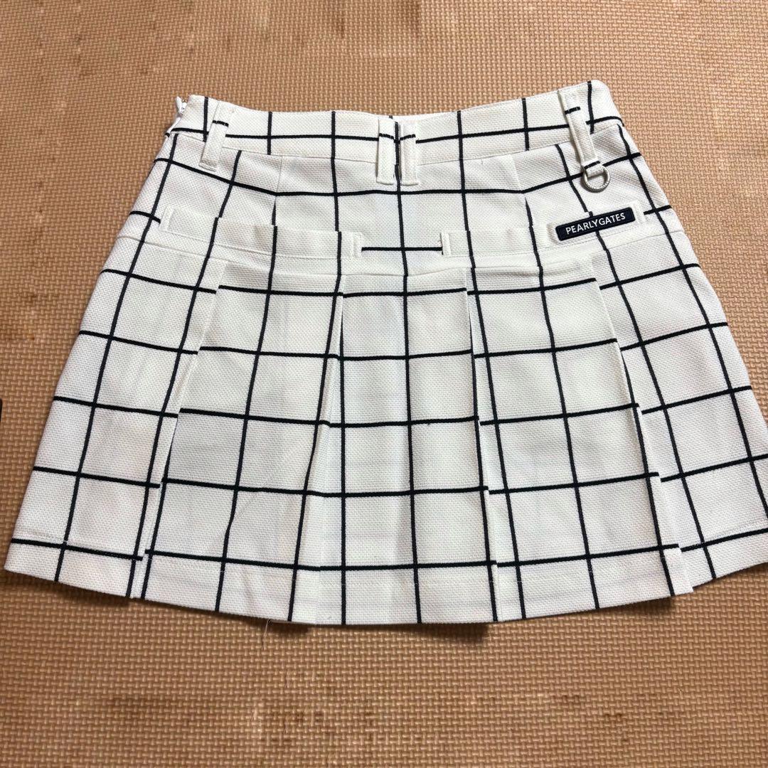 パーリーゲイツ　2024年　Peストレッチスカート　ゴルフウェア2枚セット