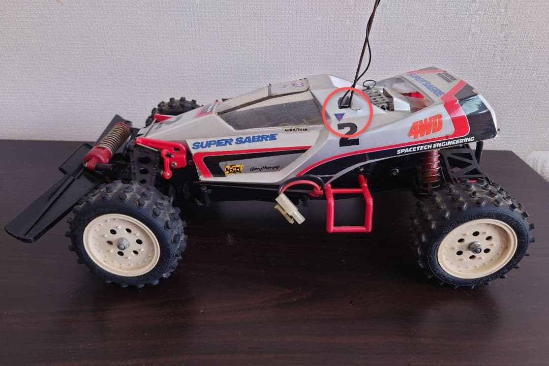 タミヤ　スーパーセイバー　ラジコンカー