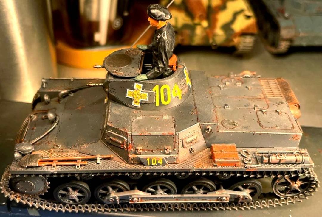タミヤ1/35ドイツ1号戦車　完成品