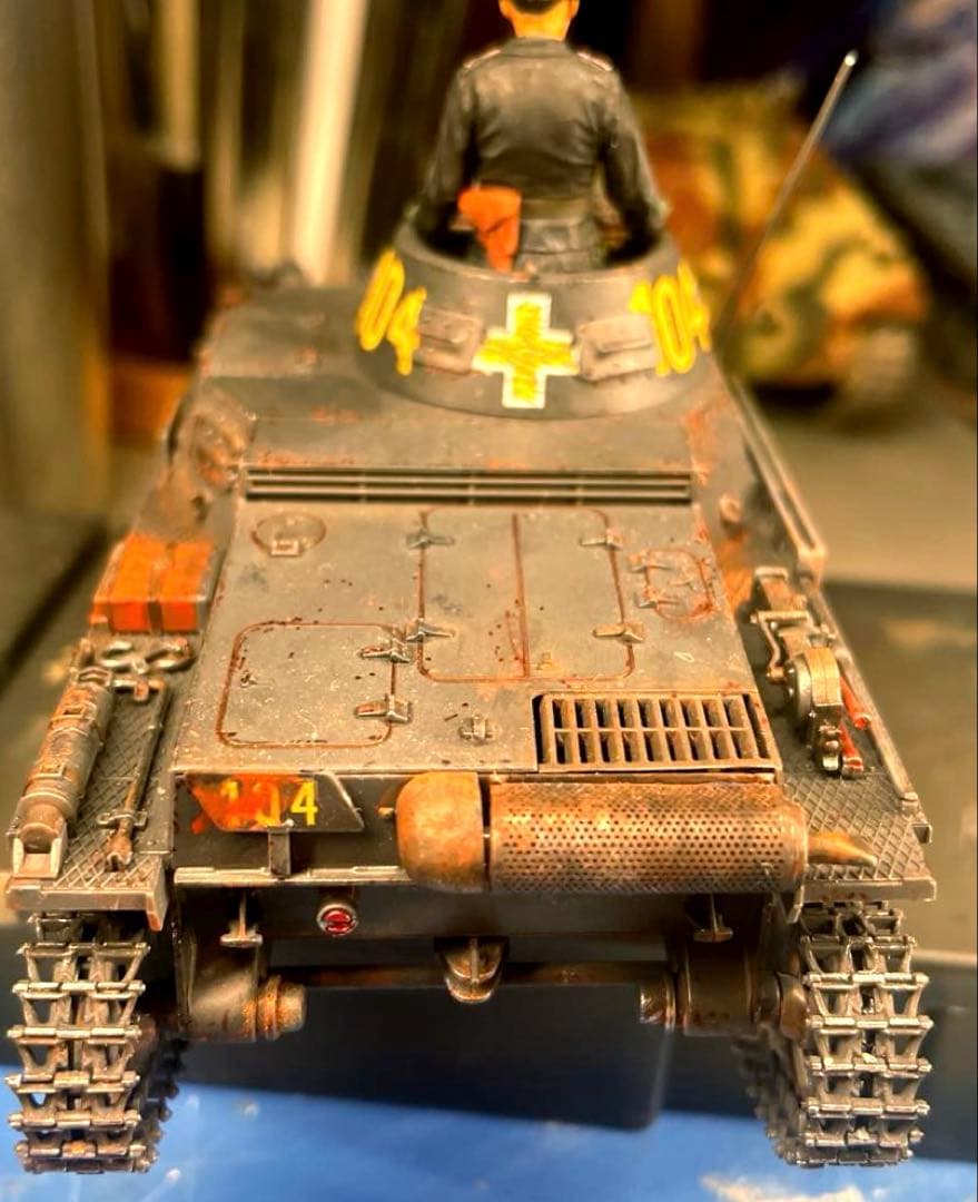 タミヤ1/35ドイツ1号戦車　完成品