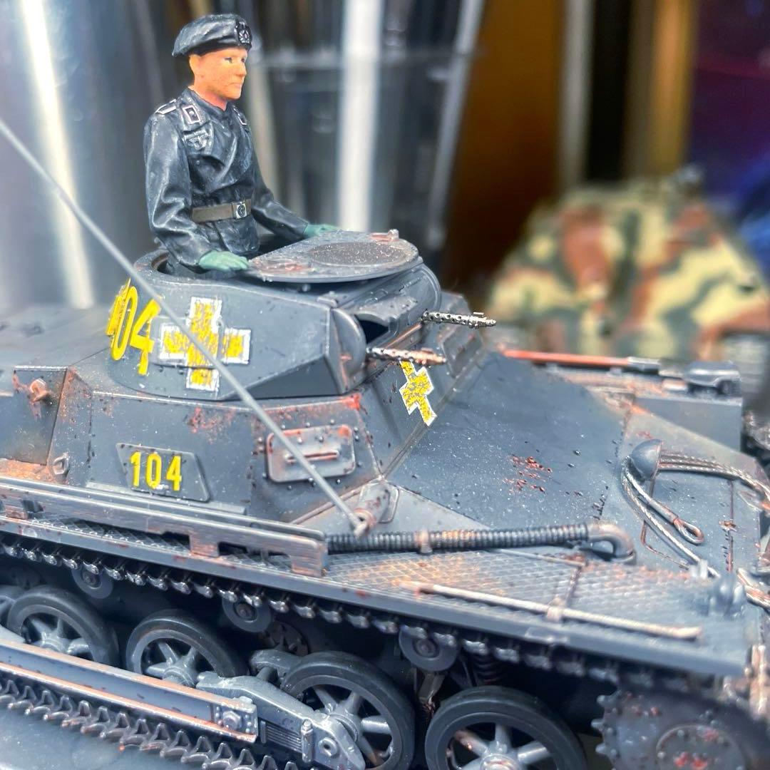 タミヤ1/35ドイツ1号戦車　完成品