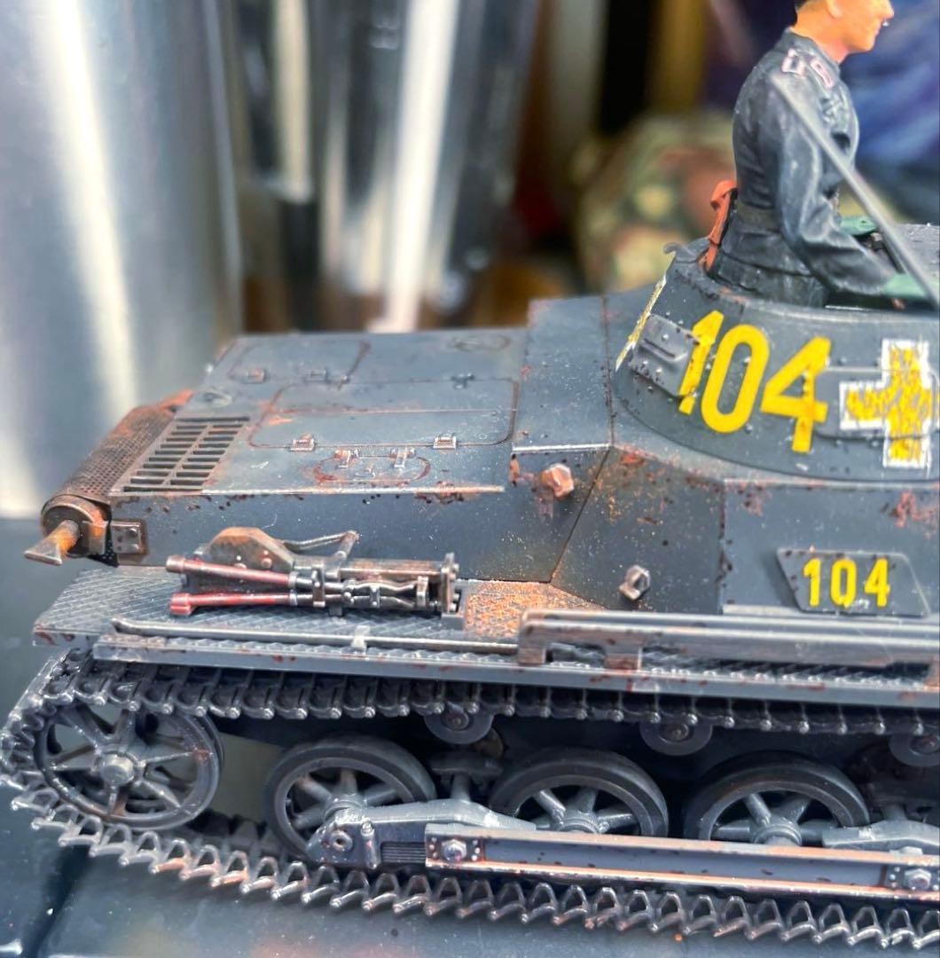 タミヤ1/35ドイツ1号戦車　完成品