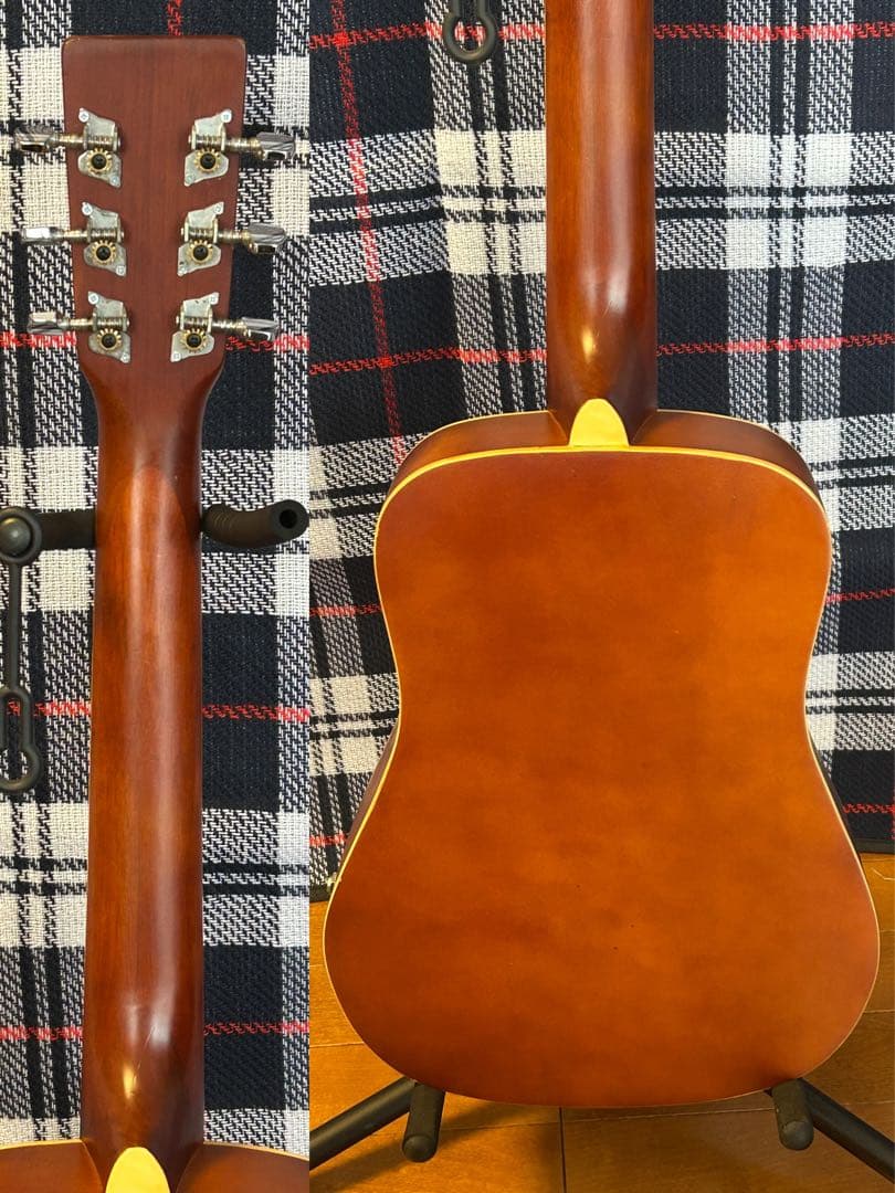 静江さん専用 個人工房製 ミニエレアコギター 電池不要 スケール約550mm