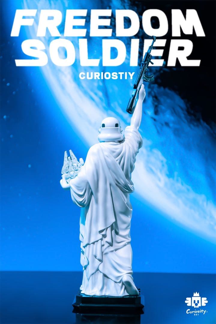 フリードム・ソルジャー　兵士　スタチュー　フィギュア　ポップカルチャー