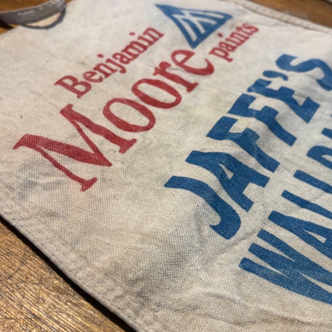 アメリカ ヴィンテージ ワークエプロン Moore paints 当時物