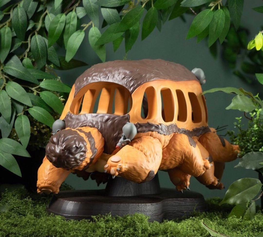 となりのトトロ ネコバス み〜つけた！ スタチュー　ジブリ　フィギュア　ジオラマ