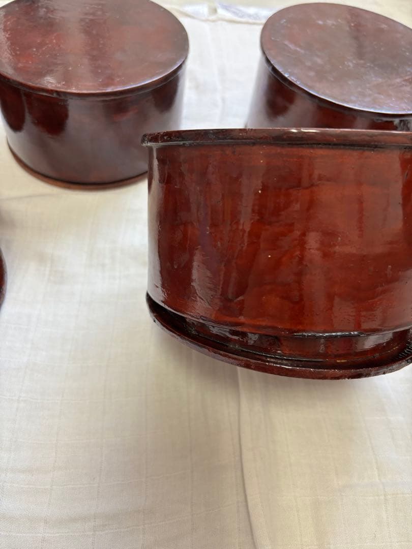 秋田　曲げわっぱ　丸弁当箱　昭和レトロ　レア