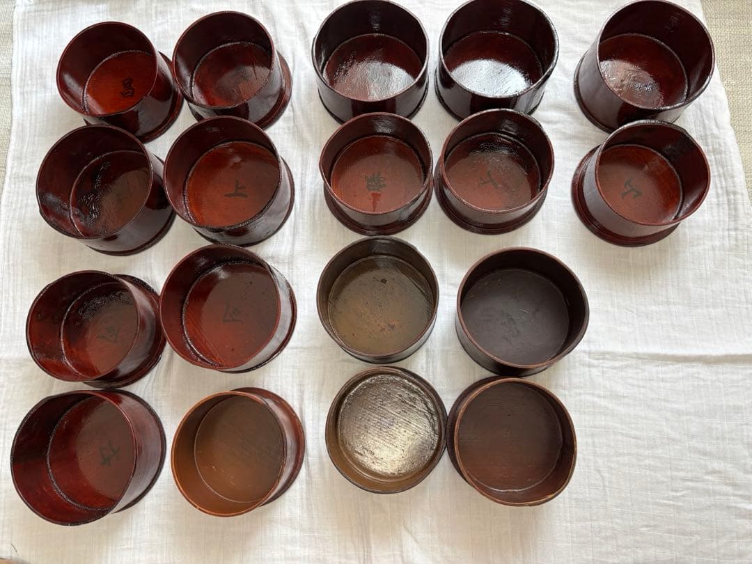 秋田　曲げわっぱ　丸弁当箱　昭和レトロ　レア