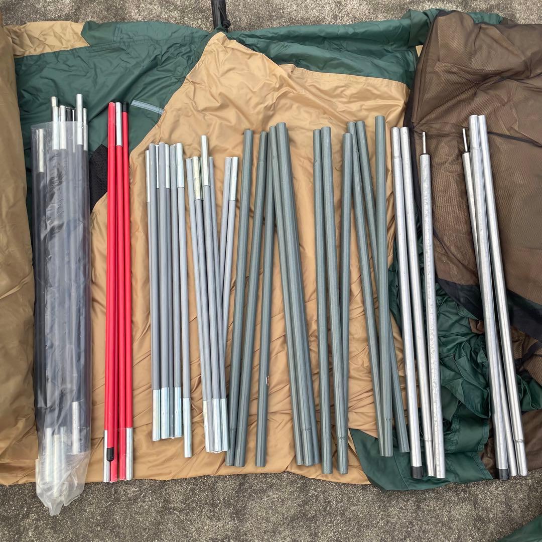 【美品】コールマン　トンネルコネクトスクリーンタープ　メッシュテント　キャンプ