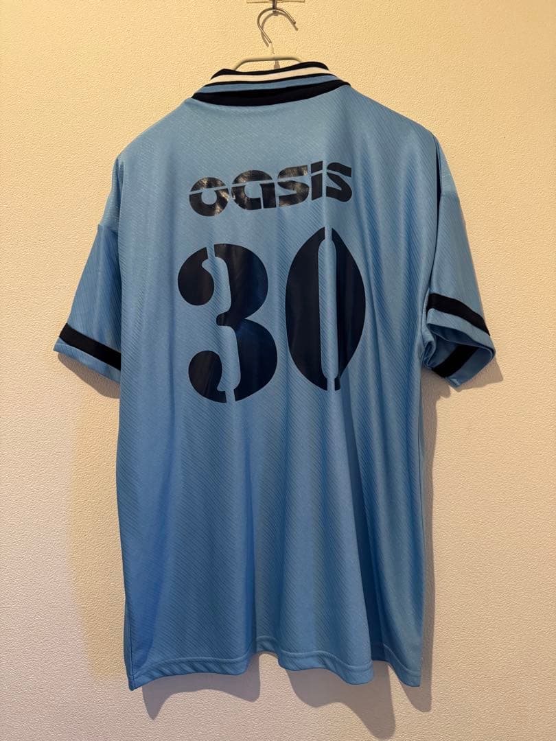 オアシス oasis 30th live forever フットボールシャツ L
