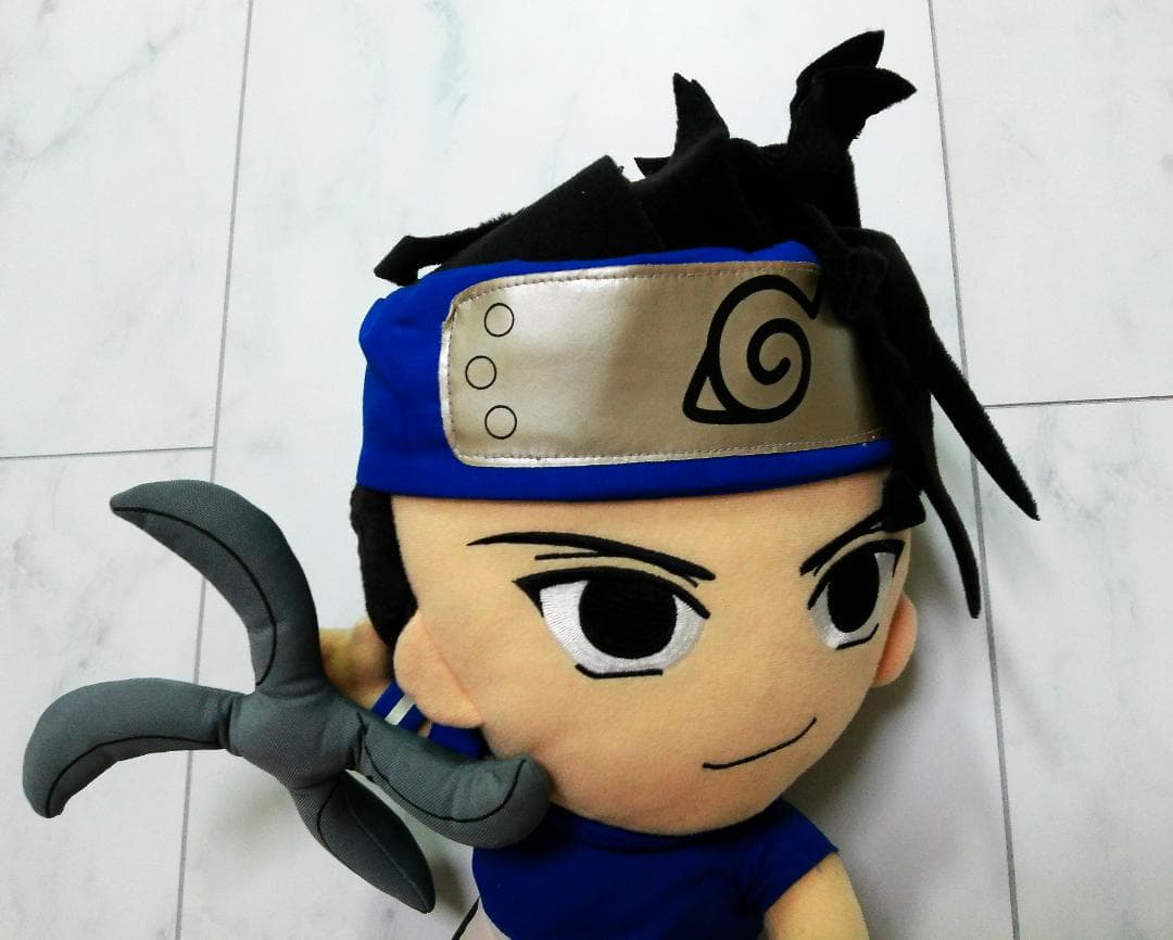 NARUTO ナルト　うちはサスケ　アミューズメント専用　ぬいぐるみ　一般非売品