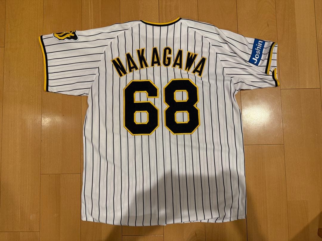 【値下げ】阪神タイガース 中川勇斗 選手 ホームレプリカユニフォーム（Lサイズ）