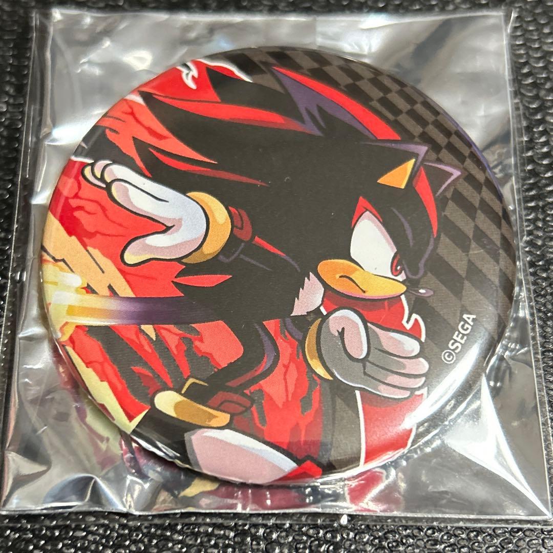 シャドウ　缶バッジ　ソニックレーシング