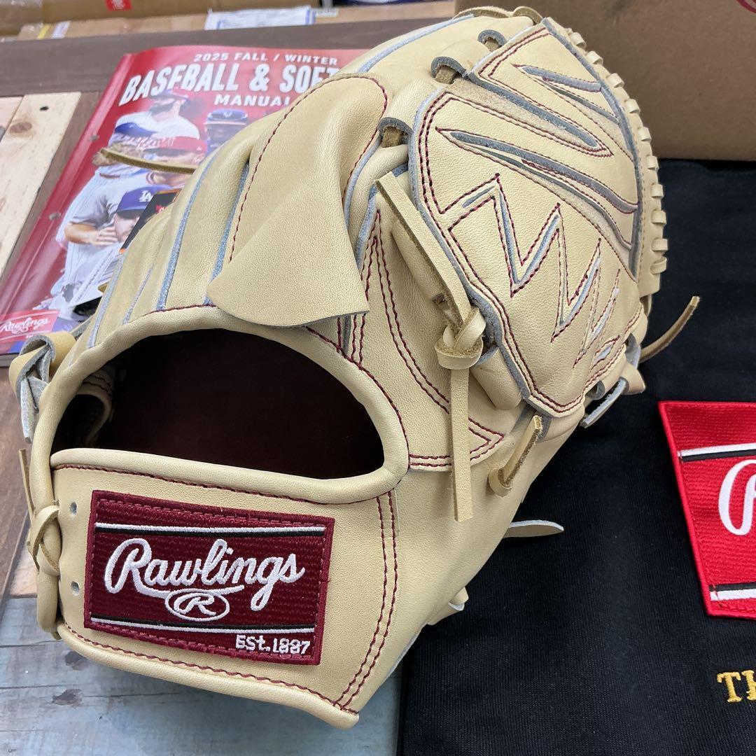 ローリングス硬式投手用グローブ　HOHジャパン　湯もみ型付けサービス