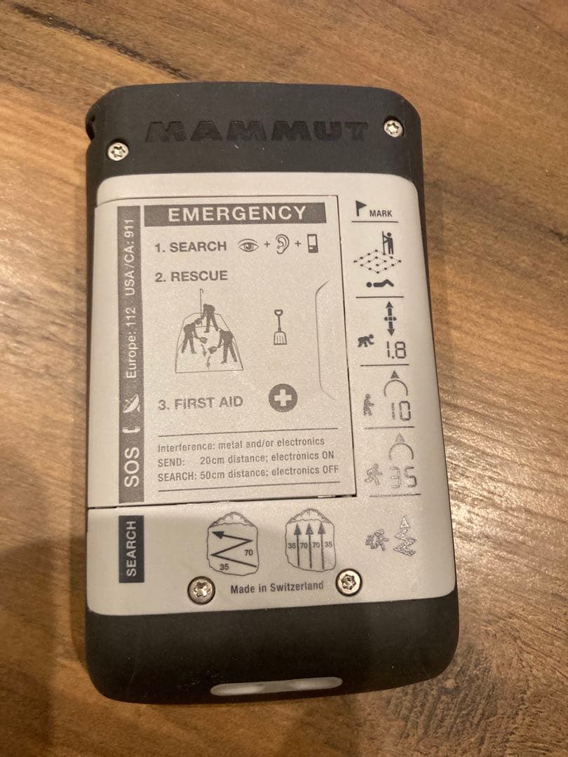 マムートBarryvox ビーコン