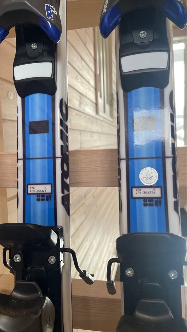 カービングスキー板大人男性170cmセットジュニア ATOMICアトミック美品