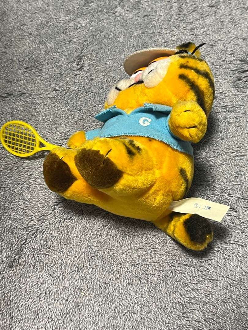 【Vintage】ガーフィールド ぬいぐるみ ラケット付き