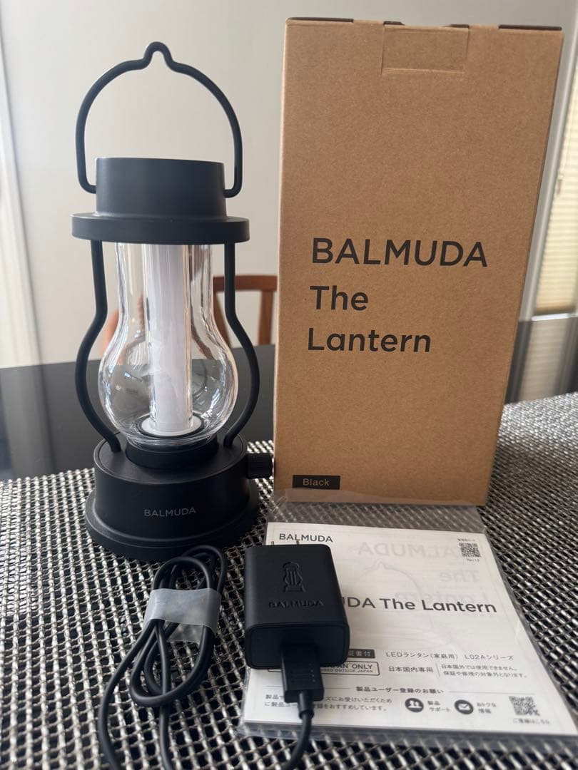 BALMUDA The Lantern バルミューダ ランタン ブラック