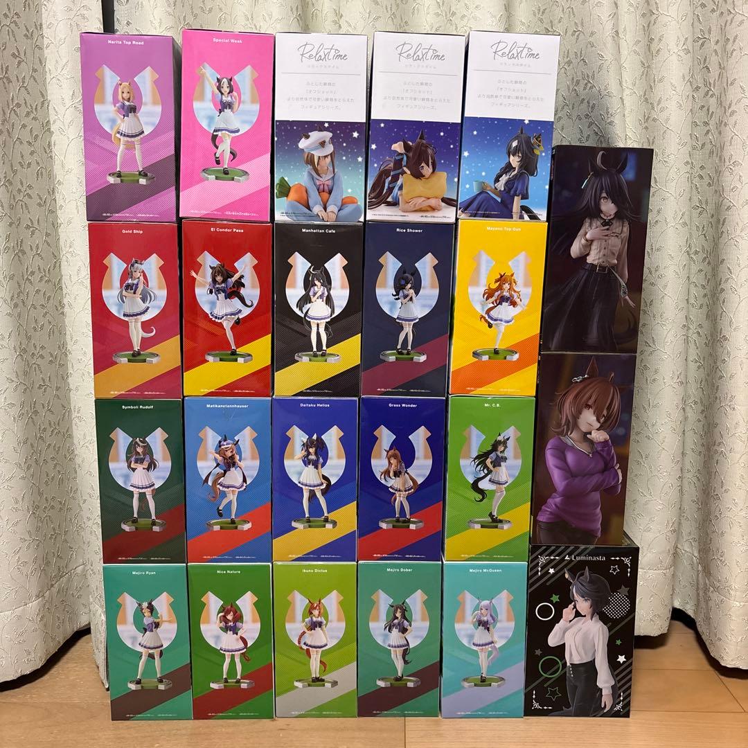 ウマ娘　プリティダービー　プライズ　フィギュア　23個まとめ売り‼️
