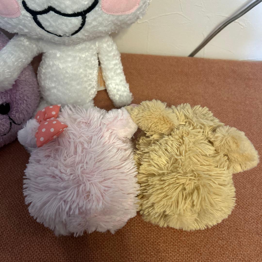 レトロ　どこでもいっしょ　トロ　だらだらぬいぐるみ　カピバラさん　うさぎ　当時物