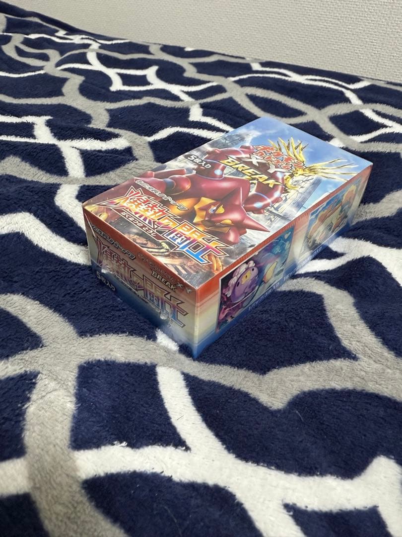 ポケモンカードゲームXY BREAK 爆熱の闘士　未開封シュリンク付きBOX