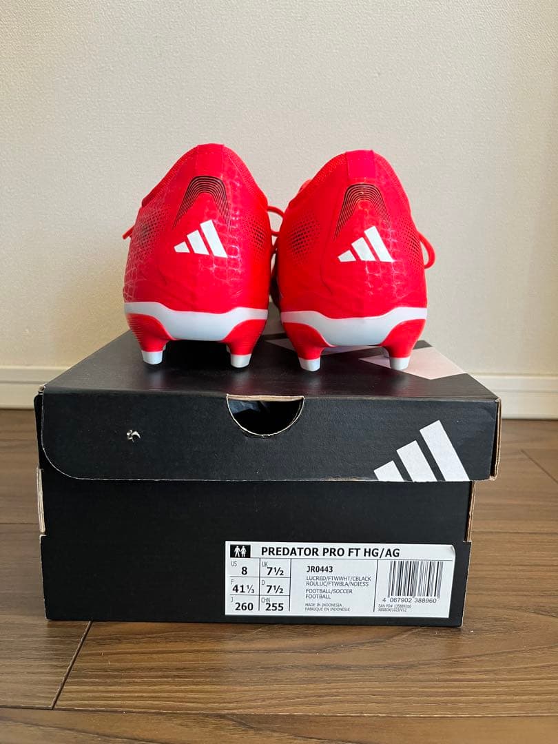 シューズ adidas PREDATOR PRO FT HG/AG 26cm