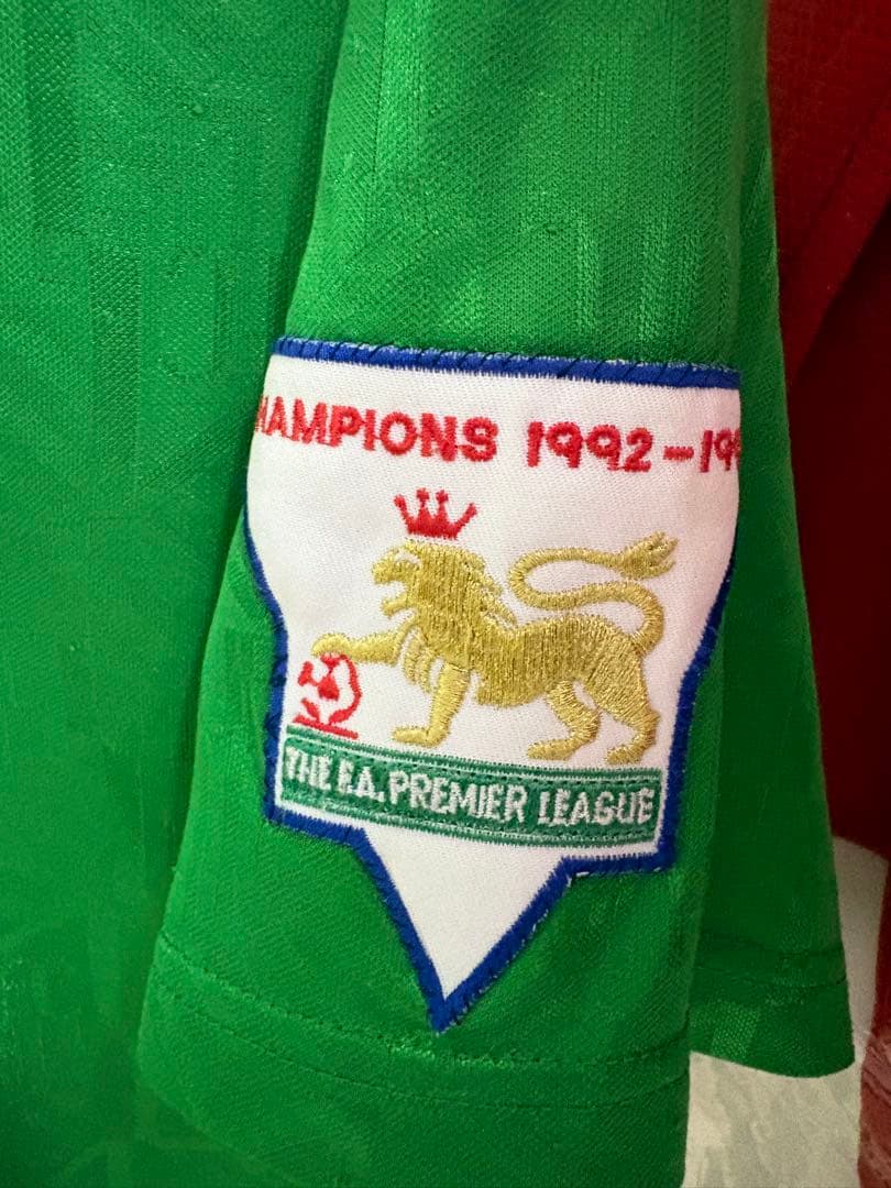 【正規品】マンチェスターユナイテッド 92-93 3rdユニフォーム カントナ