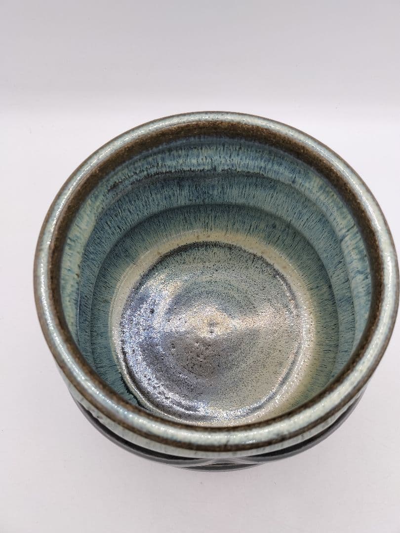 c671 水指 朝鮮唐津 武村利左衛門 木箱 茶道具 古物