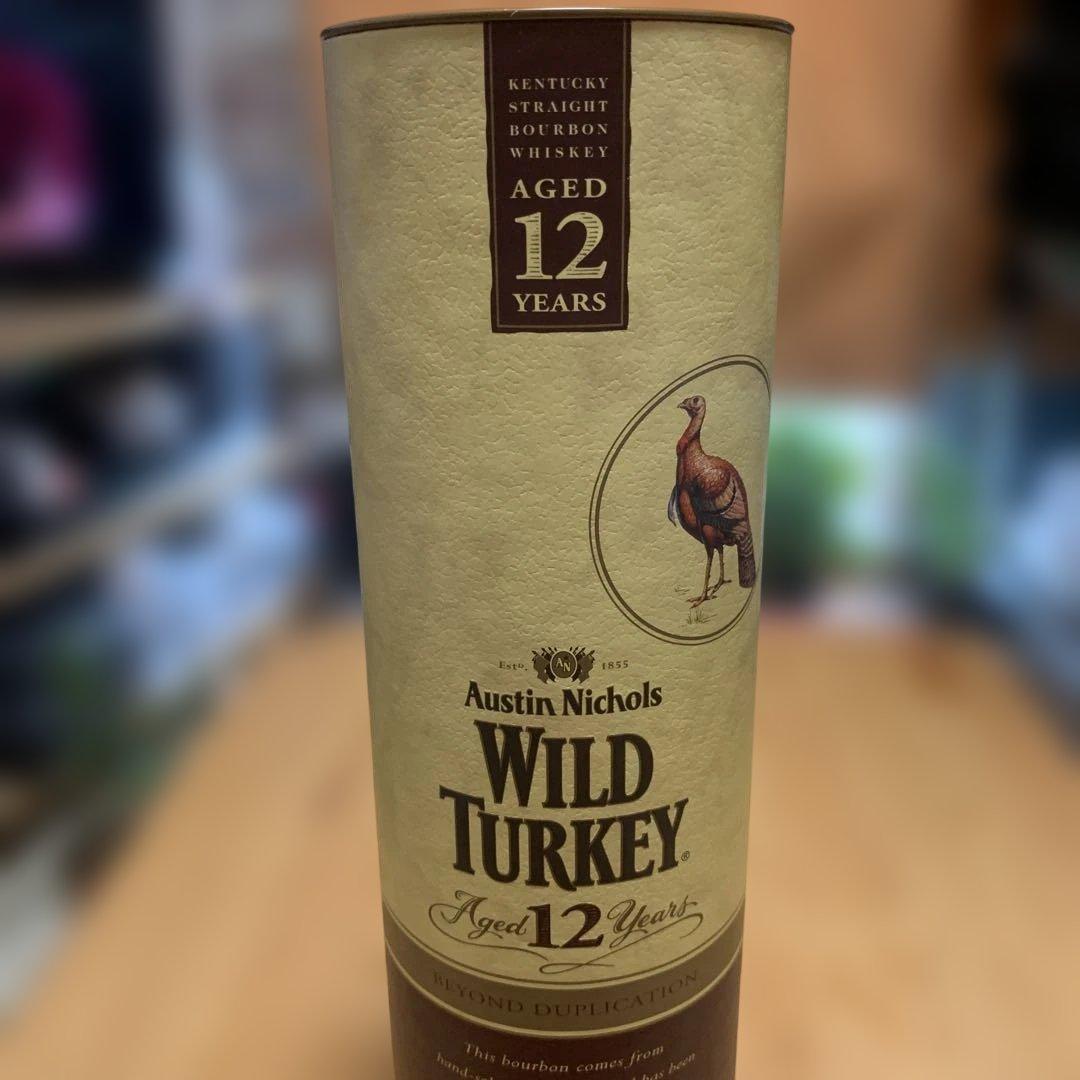 未開封希少　ワイルドターキー12年ウイスキー 旧ラベル101 プルーフ700ml