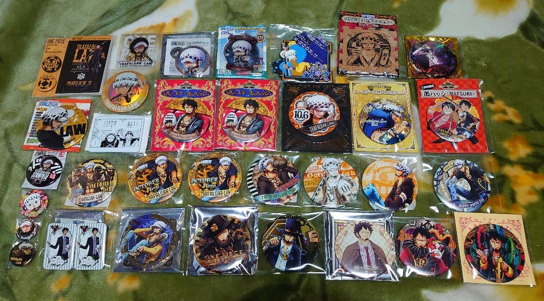 ワンピース　トラファルガー・ロー 缶バッジ まとめ売り