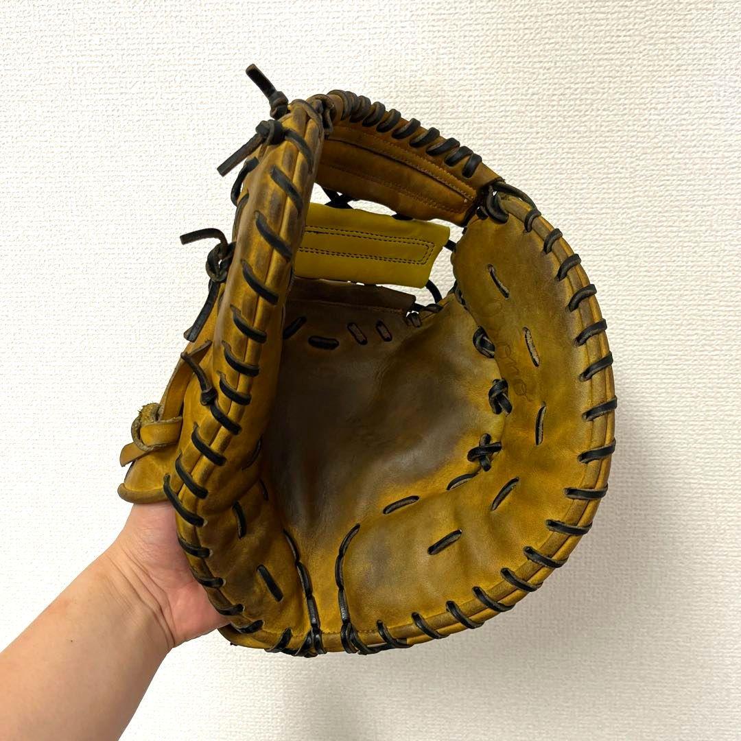 628 イソノ 最高級 イソノエリート 型抜群 即戦力 硬式 ファーストミット