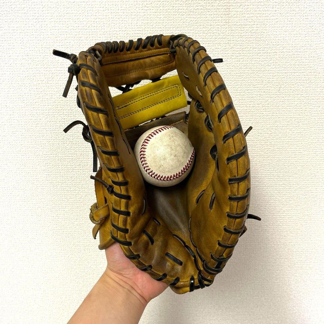 628 イソノ 最高級 イソノエリート 型抜群 即戦力 硬式 ファーストミット