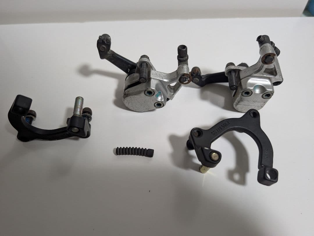 DIA-TECH SPIRALSTOP 機械式ディスクブレーキ一式 oldmtb