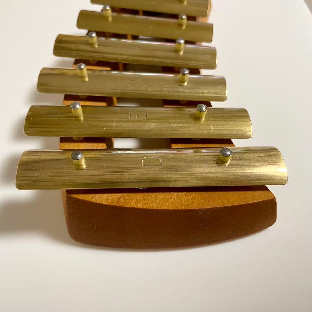 AURIS アウリスグロッケン ペンタトニック 7音 鉄琴 打棒2本付き