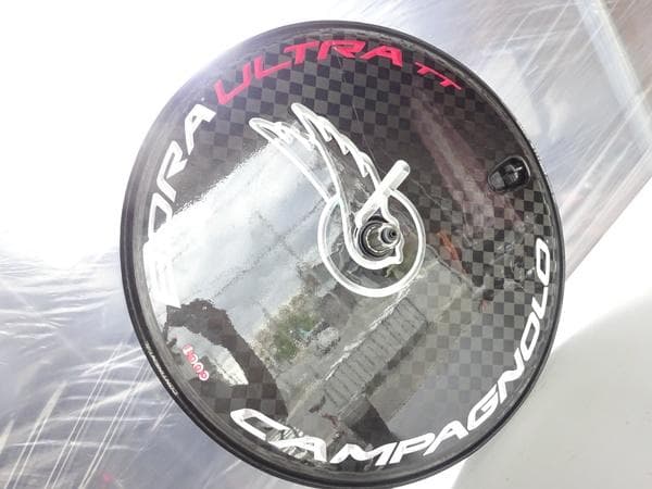 メーカー不明　BORA TTステッカーチューン　カーボンDISKホイール