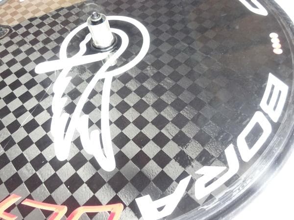 メーカー不明　BORA TTステッカーチューン　カーボンDISKホイール