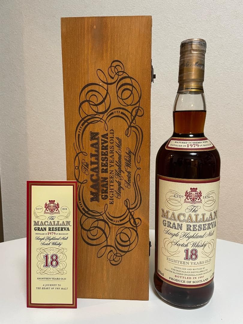 【極美品】ザ・マッカラン　グランレゼルバ18年　40% & 12年　45.6%