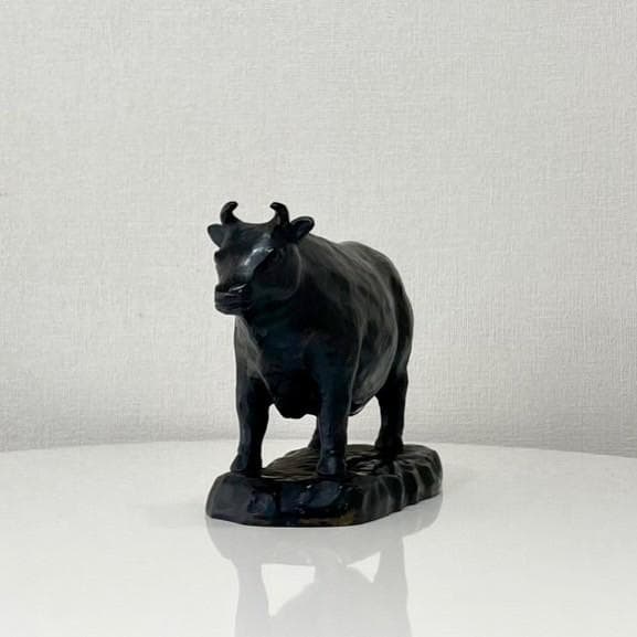 ヴィンテージ 牛 部位 鉄製 オブジェ アイアン 置物 ビンテージ