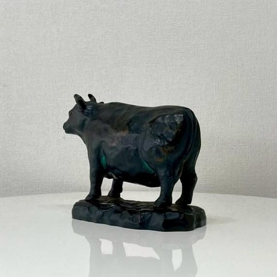 ヴィンテージ 牛 部位 鉄製 オブジェ アイアン 置物 ビンテージ
