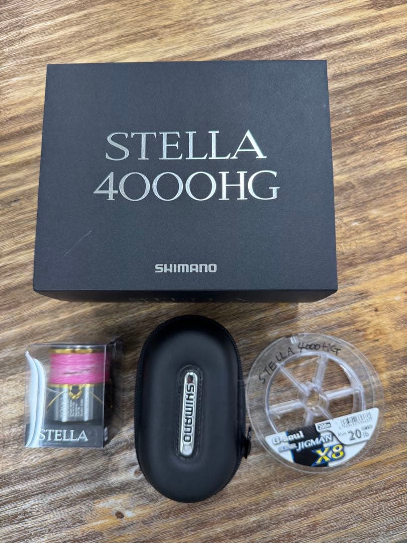 み*こ様 【極上品】14'ステラ4000HGパワーハンドルノブカスタム、スペアス