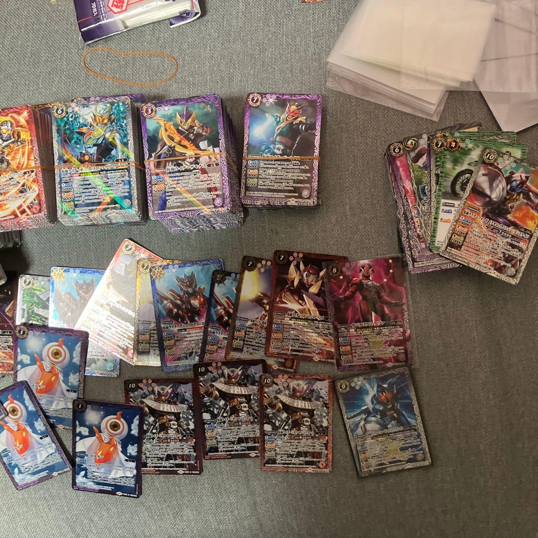 引退品　バトスピ 仮面ライダー龍騎デッキ＋カード大量